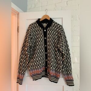 Henrik Vibskov designer wool cardigan